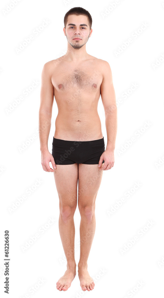 Handsome young man isolated on white Handsome young man isolated on white