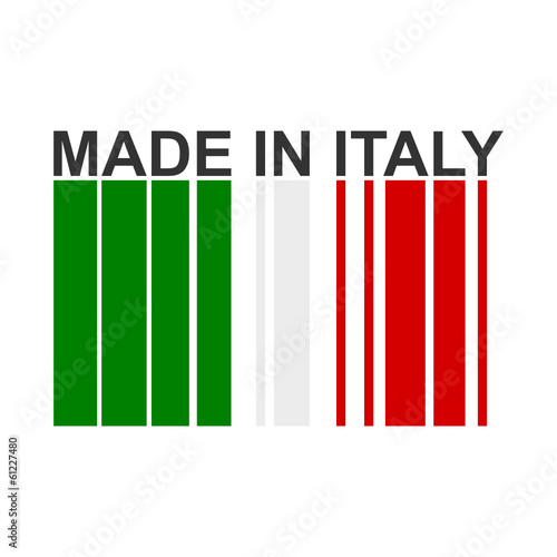 Made in Italy  - barcode