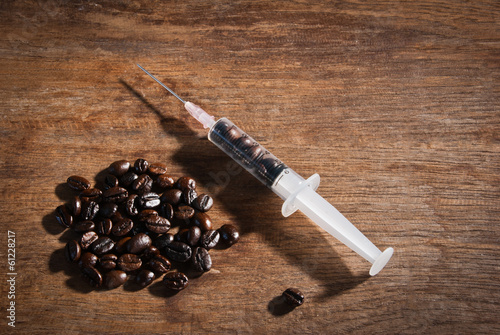 Coffee syringe photo