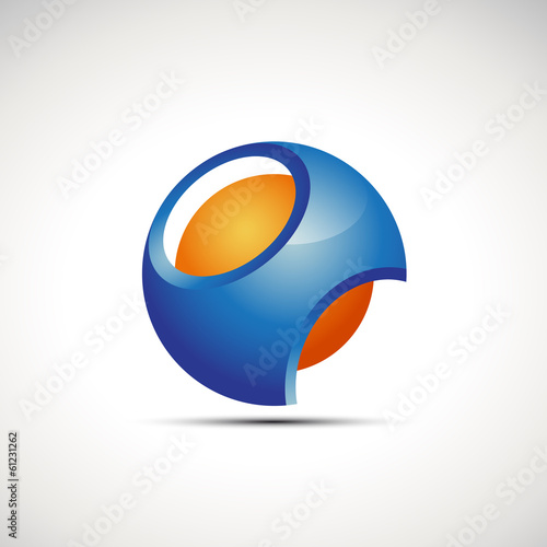 Vector Logo abstract geometric form
