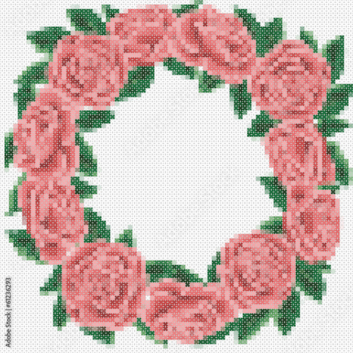 Embroider frame