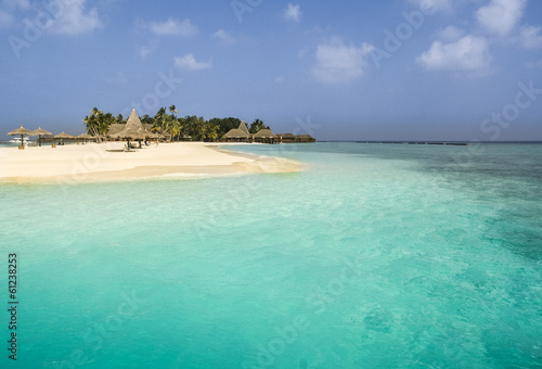 An island from Maldives