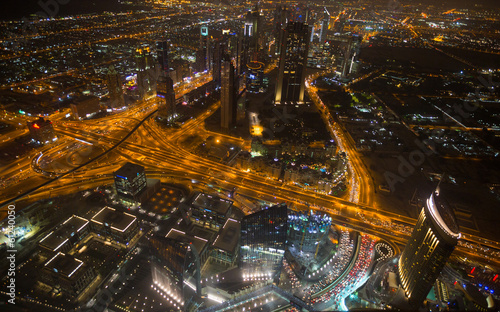 Fototapeta Naklejka Na Ścianę i Meble -  Dubai at night