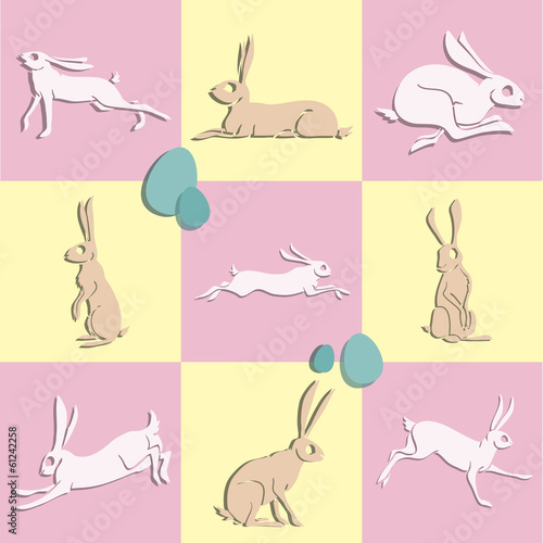 Easter fast rabbits