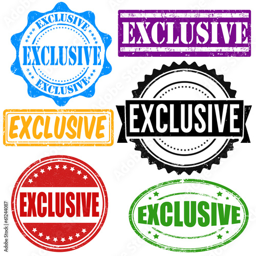Exclusive stamp set
