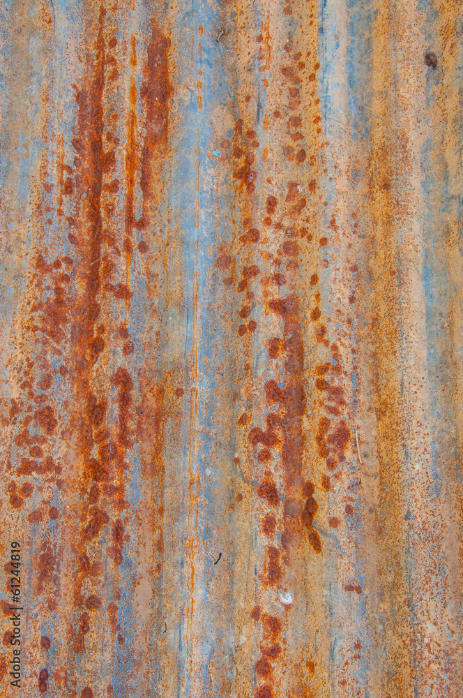 Rusted galvanized iron plate Rusted galvanized iron plate