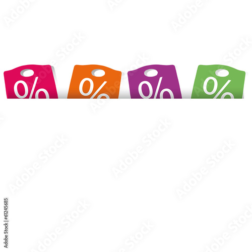 Prozentzeichen, Einkaufstaschen,vektor,frei