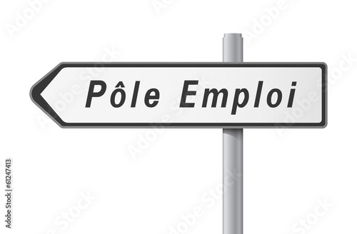 Panneau - Pôle Emploi