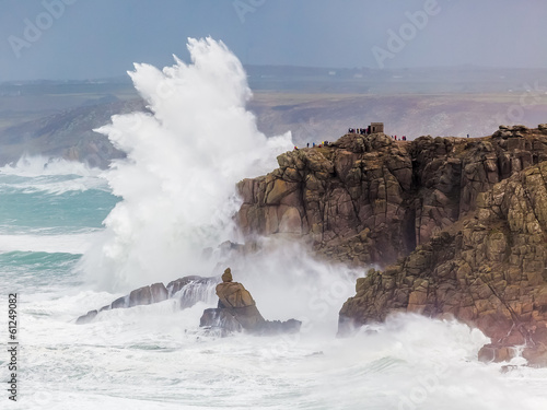 Cornish Storm at Sennen Cove photo