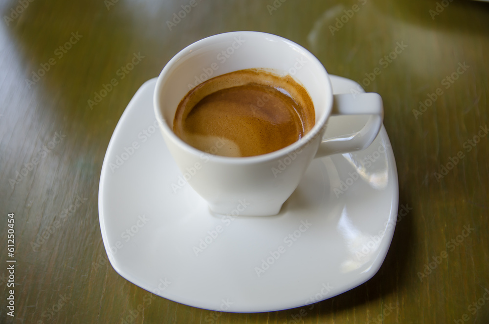 Cup of espresso coffee Cup of espresso coffee