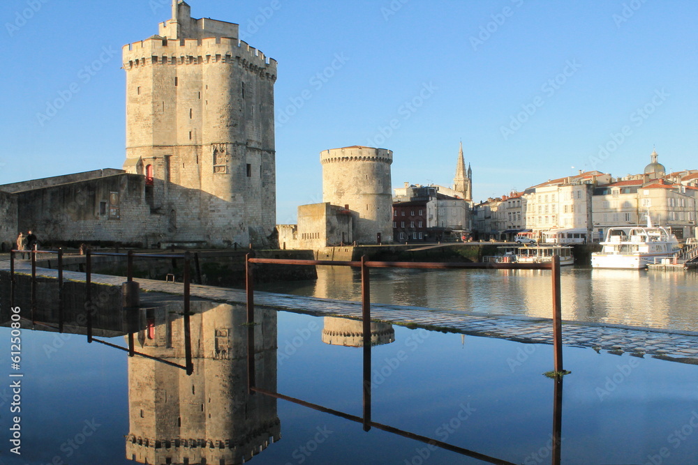 Promenade sur les quais du vieux port de la Rochelle