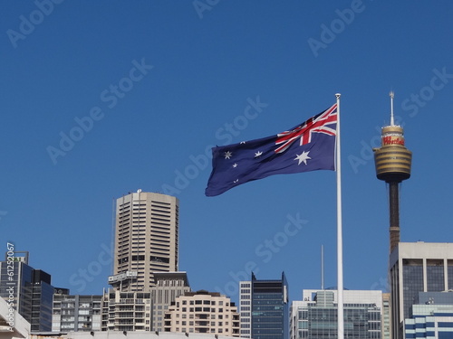 Canvas Print Sydney Skyline. Australia