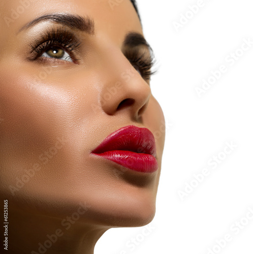 Beauty Woman Portrait. Professional Makeup