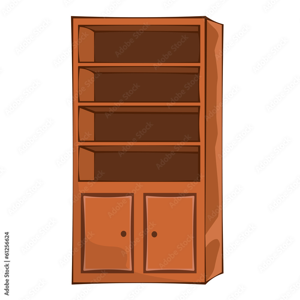 wooden lockers isolated illustration wooden lockers isolated illustration