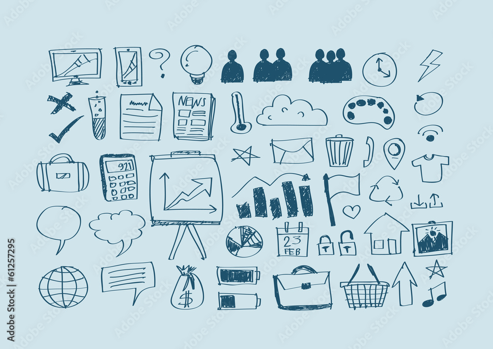 hand doodle Business doodles hand doodle Business doodles