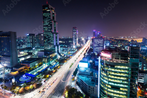 Photography Gangnam district in Seoul