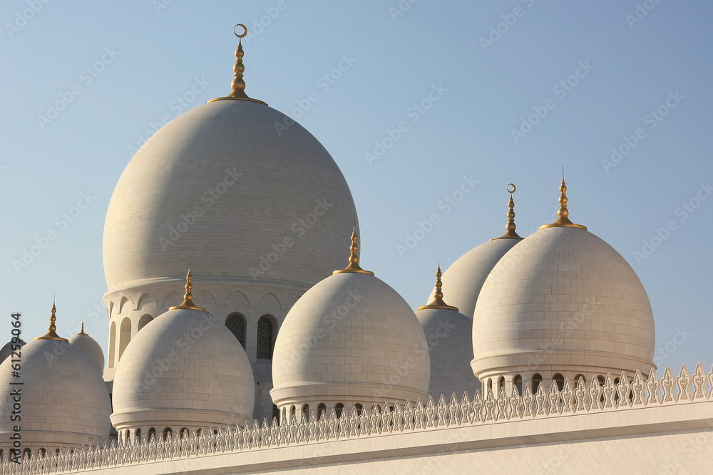 Schah Zayed Grand Moschee in Abu Dhabi