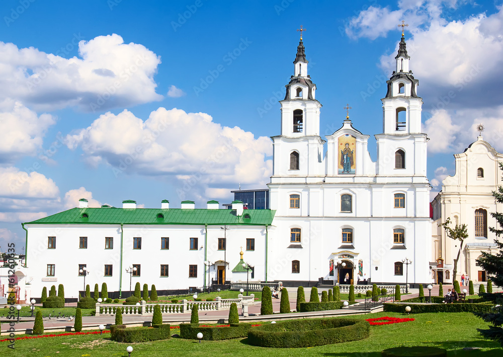 Cathedral of Holy Spirit in Minsk, Belarus.