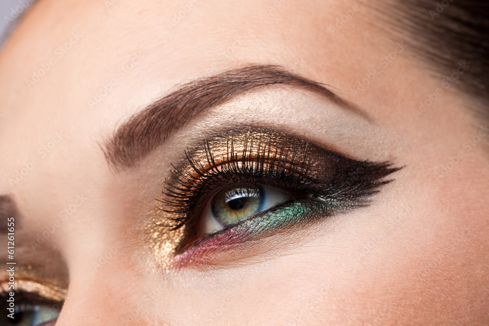 Fototapeta premium Eyes Make-up