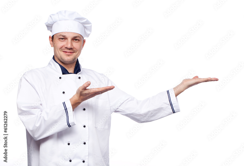Man with chef uniform Man with chef uniform
