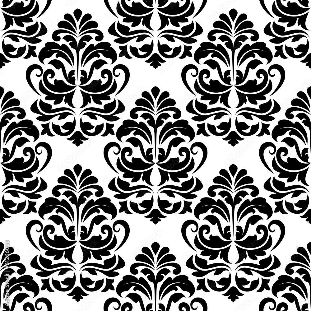 Heavy arabesques seamless pattern Heavy arabesques seamless pattern