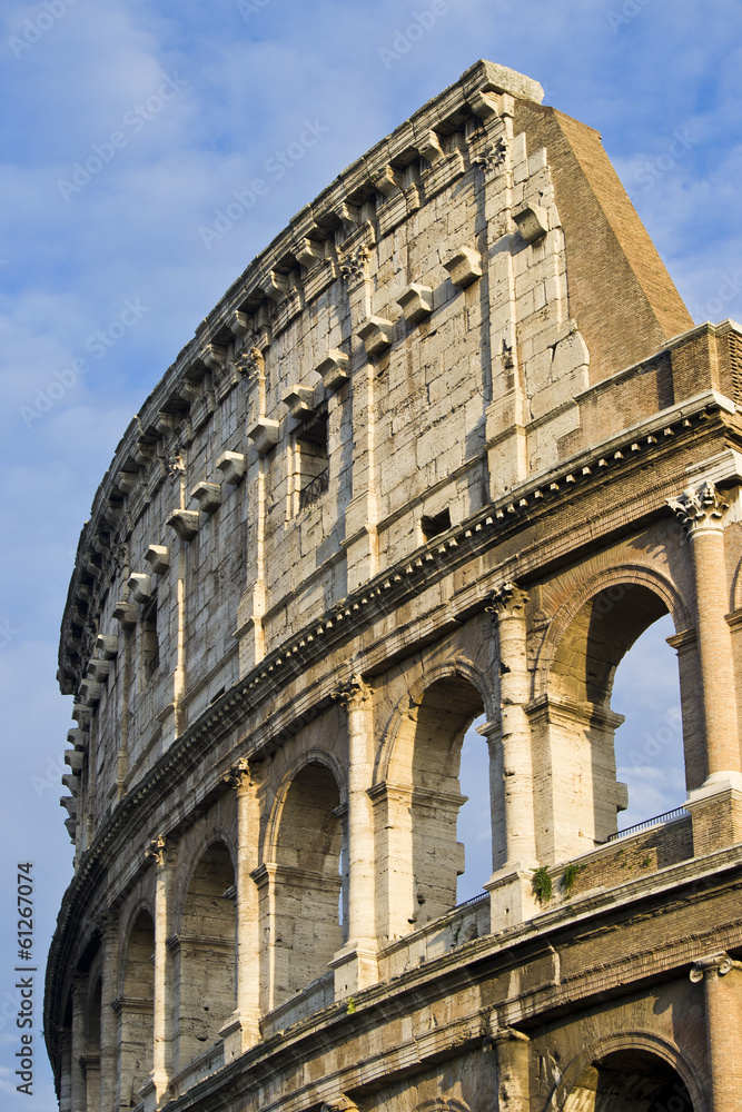 Fototapeta premium Colosseum in the sky