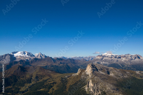 Marmolata und Sellagruppe - Dolomiten - Alpen