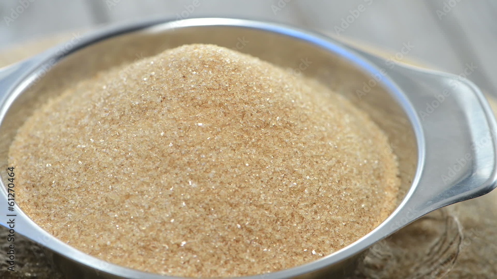 Rotating bowl with Sugar (loopable) Rotating bowl with Sugar (loopable)