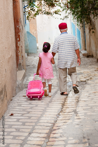Family in Tunisia