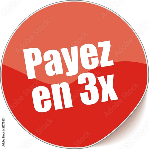 étiquette payez en 3x