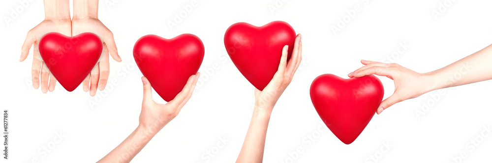 Health insurance or love concept Health insurance or love concept