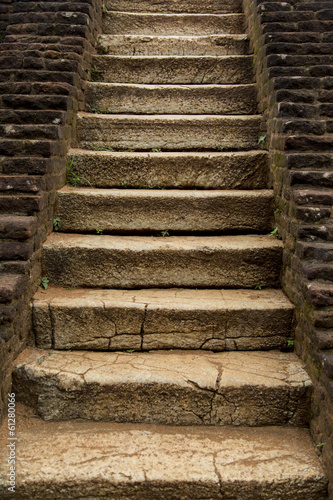 Ancient stone stairs