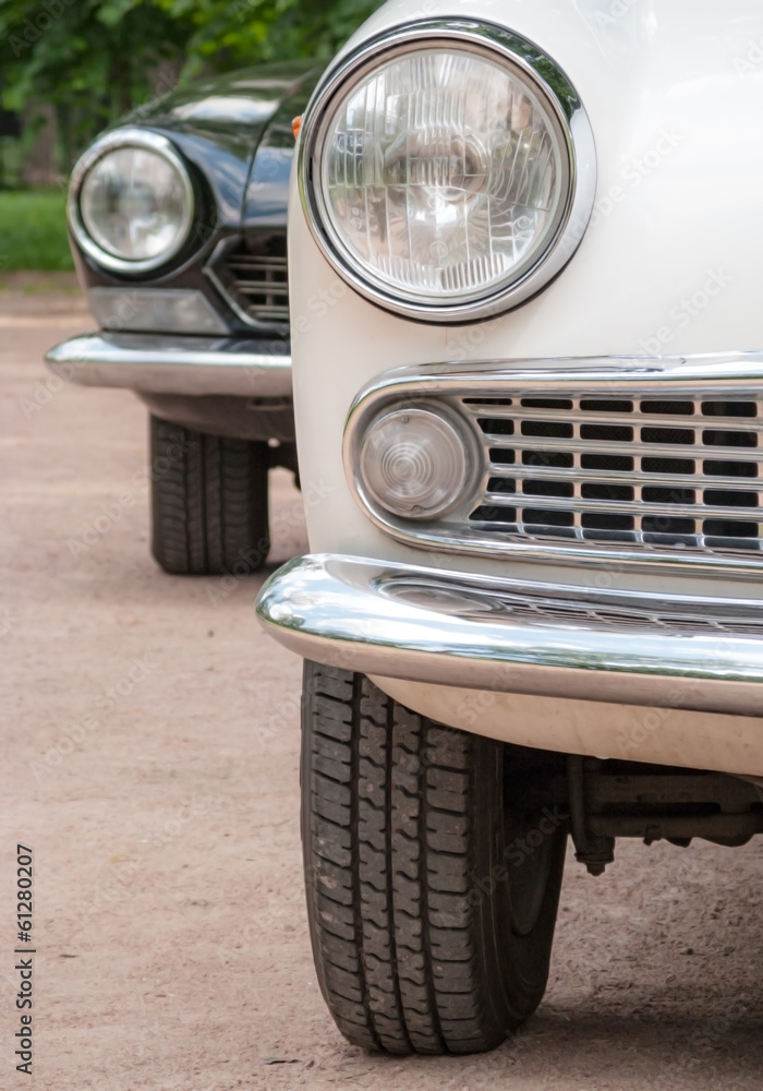 Two old cars