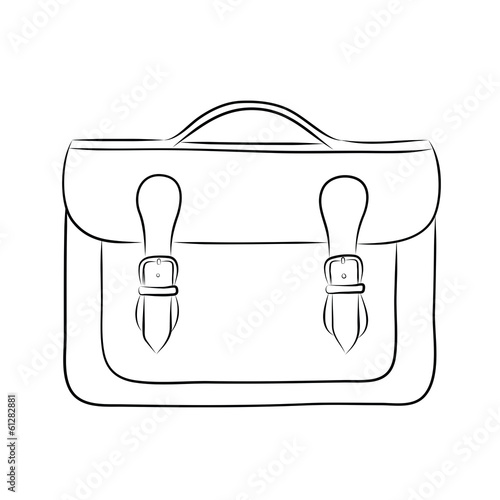 briefcase drawing