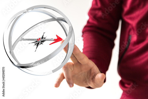 compass hand