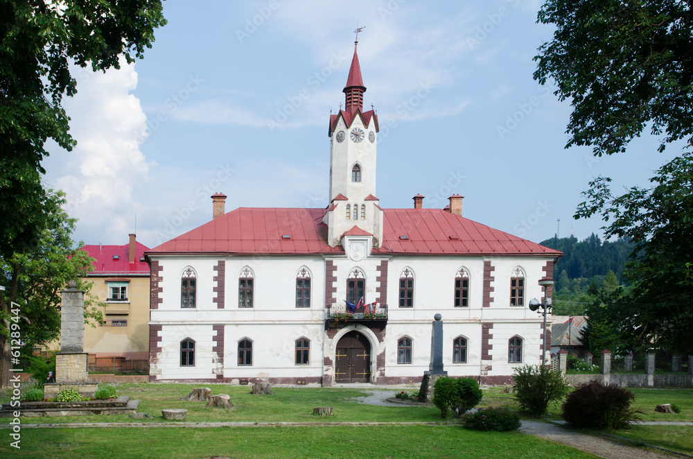 Townhall of Lubietova town