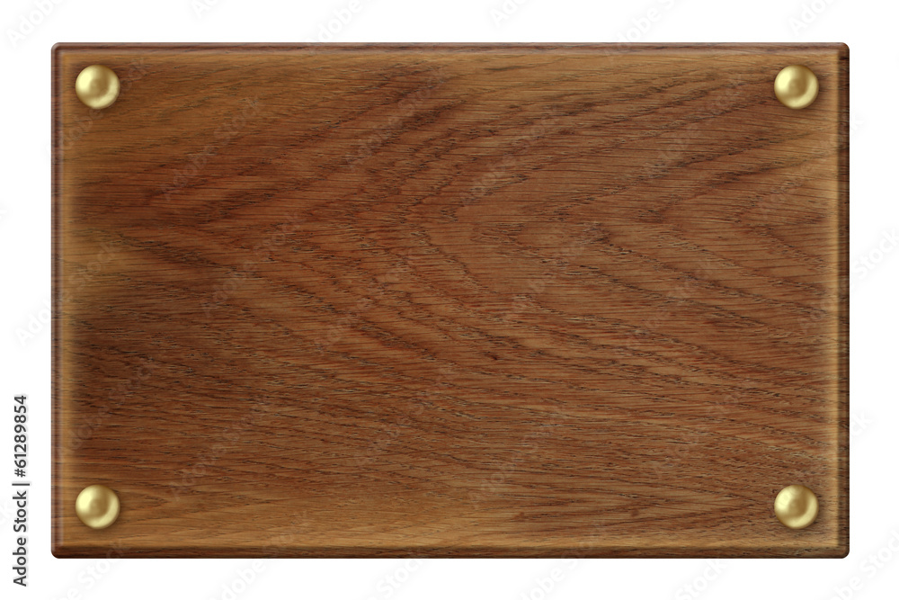 Dark wood plate isolated with clipping path included Dark wood plate isolated with clipping path included