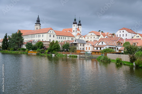Historic center of Telc, Czech republic © merial