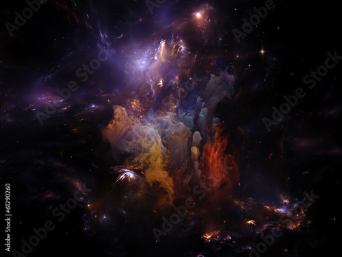 Fototapeta Naklejka Na Ścianę i Meble -  Nebula Meditations