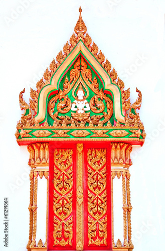 window temple of thailand