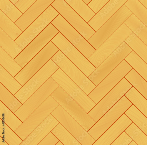 Yellow wooden floor herring...