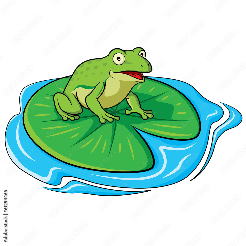 Obraz premium Frog Cartoon