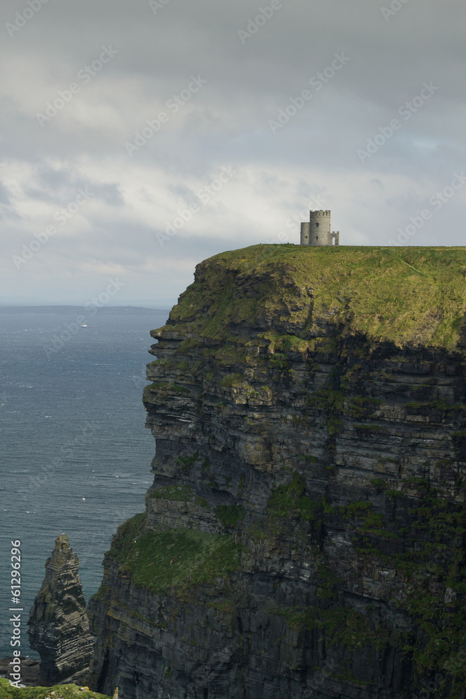 Cliffs of Moher in vertical position, Ireland
