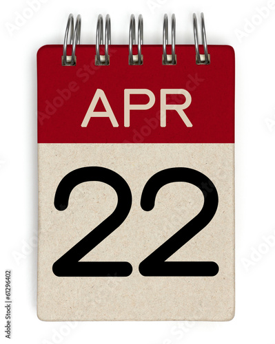 22 april calendar