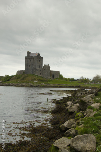 Ireland castle in vertical position