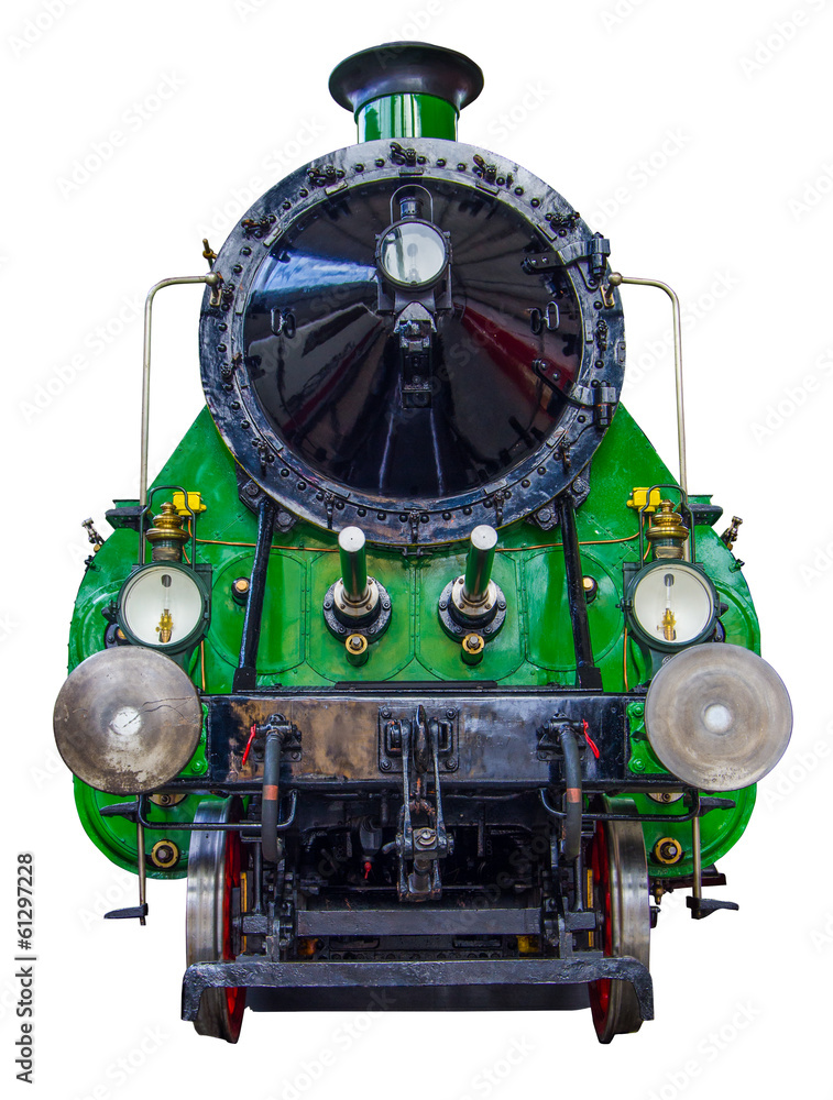 Isolated Steam Train