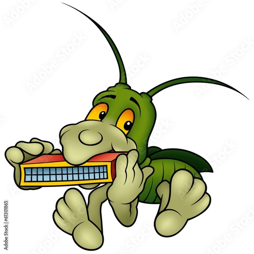 Grasshopper And Harmonica