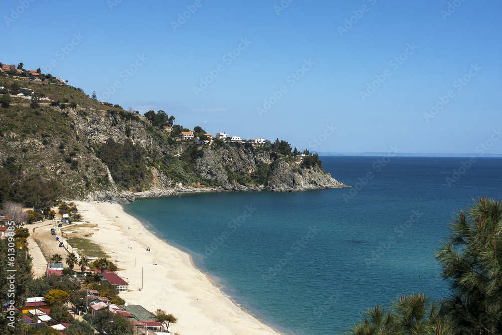 Spiaggia vista dall'alto