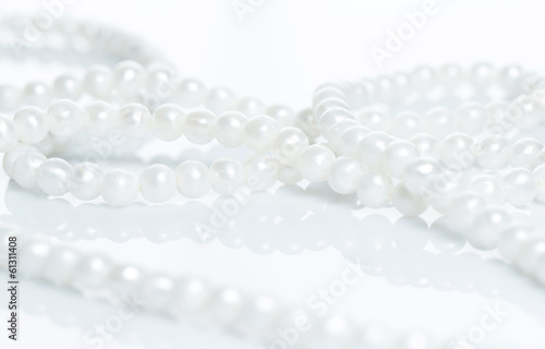 Beautiful pearl necklace