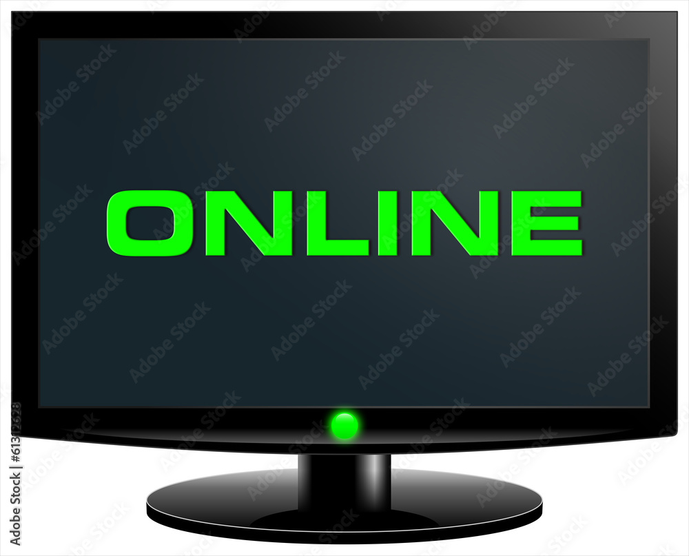 Statut en ligne, online